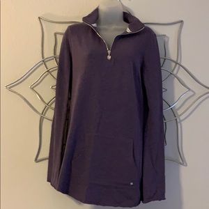 Tunic sweatshirt
